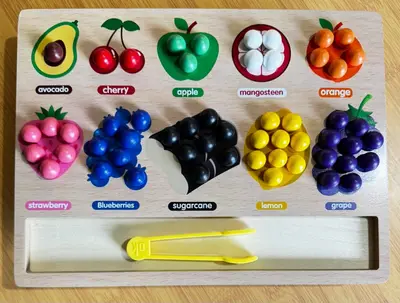 Clasificador de cuentas frutales — foto 1